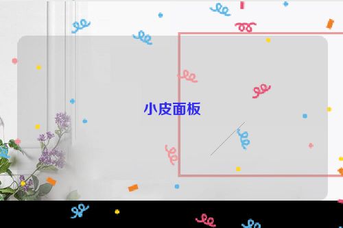 小皮面板