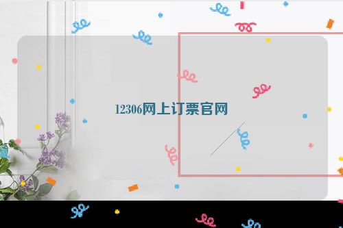 12306网上订票官网