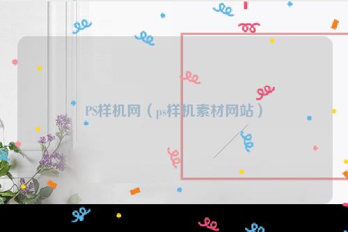 PS样机网（ps样机素材网站）